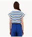 BY-BAR Top tobi stripe top azul blue stripe