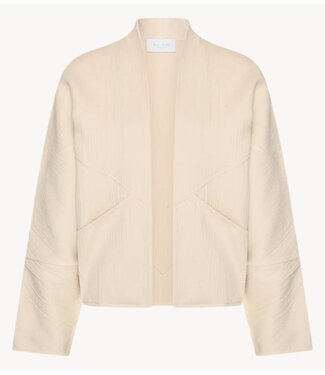 BY-BAR Jack flora cotton jacket light chalk