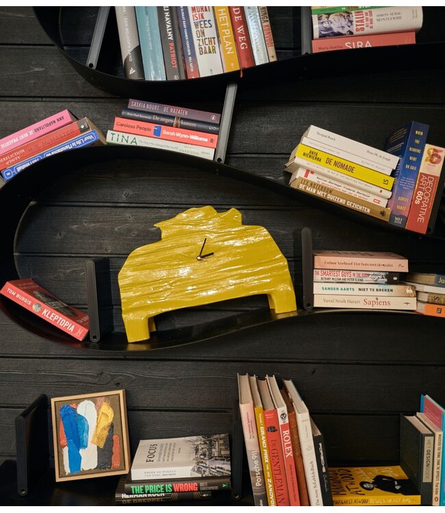 HKLIVING Klok Teun Zwets for HKLIVING: mantle clock, khaki