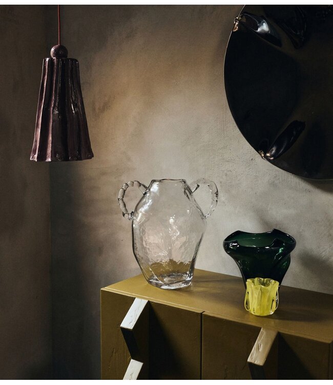 HKLIVING Vaas Nienke Sikkema for HKLIVING: gemstone amfora vase, crystal