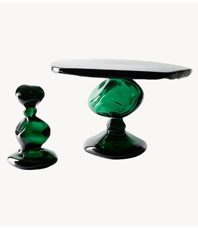 HKLIVING Schaal Nienke Sikkema for HKLIVING: jewel cake stand, diopside