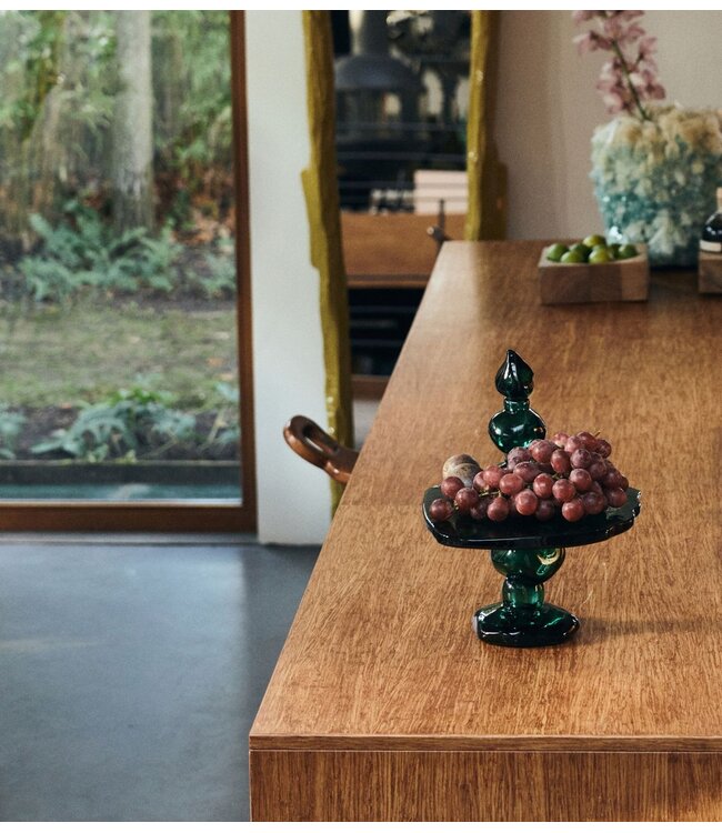 HKLIVING Schaal Nienke Sikkema for HKLIVING: jewel cake stand, diopside