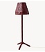 HKLIVING Vloerlamp Teun Zwets for HKLIVING: floor lamp, burgundy