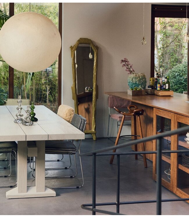 HKLIVING Spiegel Teun Zwets for HKLIVING: antique mirror, khaki