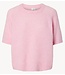 YAS Top YASENYA SS KNIT PULLOVER S. pink lady