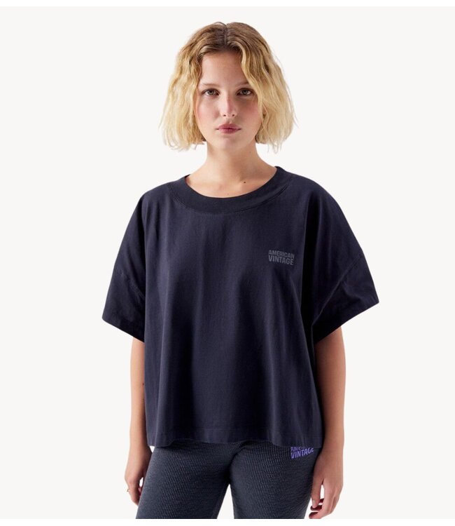 American Vintage T-Shirt GIXY NOIR