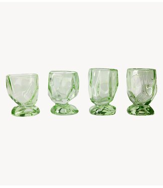 HKLIVING Glazen Nienke Sikkema for HKLIVING: glasses, peridot (set of 4)
