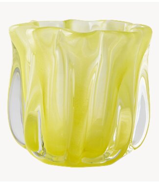 HKLIVING Kaarsenhouder Coralla candle holder, lime