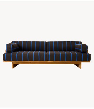 HKLIVING Bank Outdoor sofa teak, burnt sky