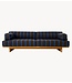 HKLIVING Bank Outdoor sofa teak, burnt sky