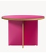 HKLIVING Tafel Dining table, raspberry, round 110cm