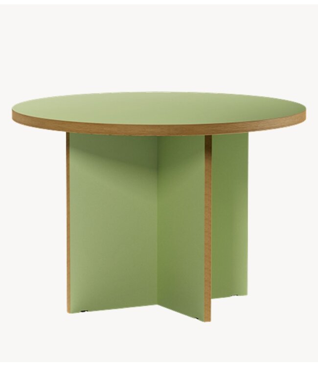 HKLIVING Tafel Dining table, pistachio, round 110cm