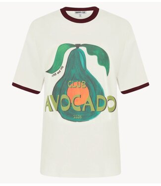 HARPER & YVE Top CLUBAVOCADO-SS ECRU