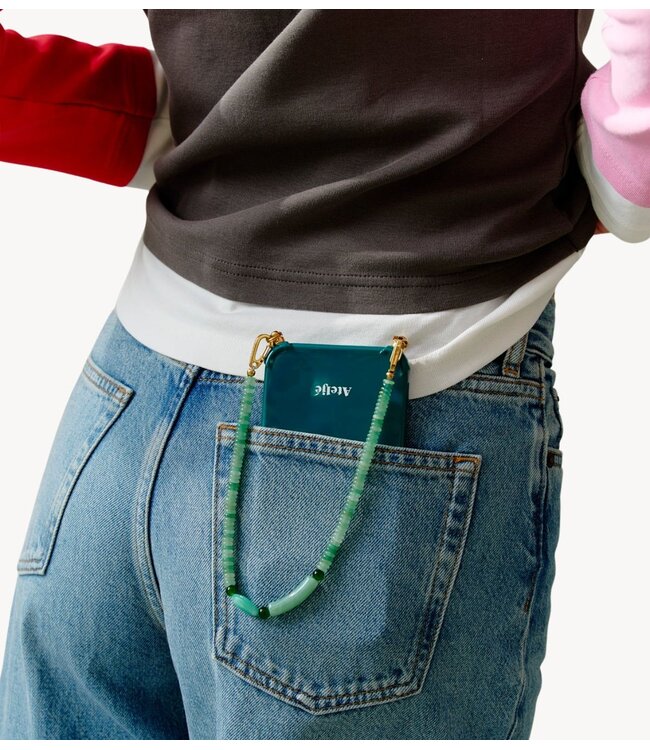 Ateljé Telefoonkoord short Missed my Ride cord