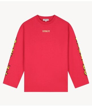 Stieglitz Shirt Safira Skate Tee Wide Sleeves red