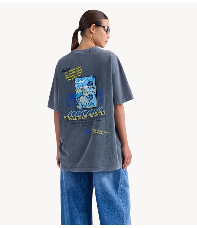 Stieglitz T-shirt Fryda Oversized T-shirt Grey