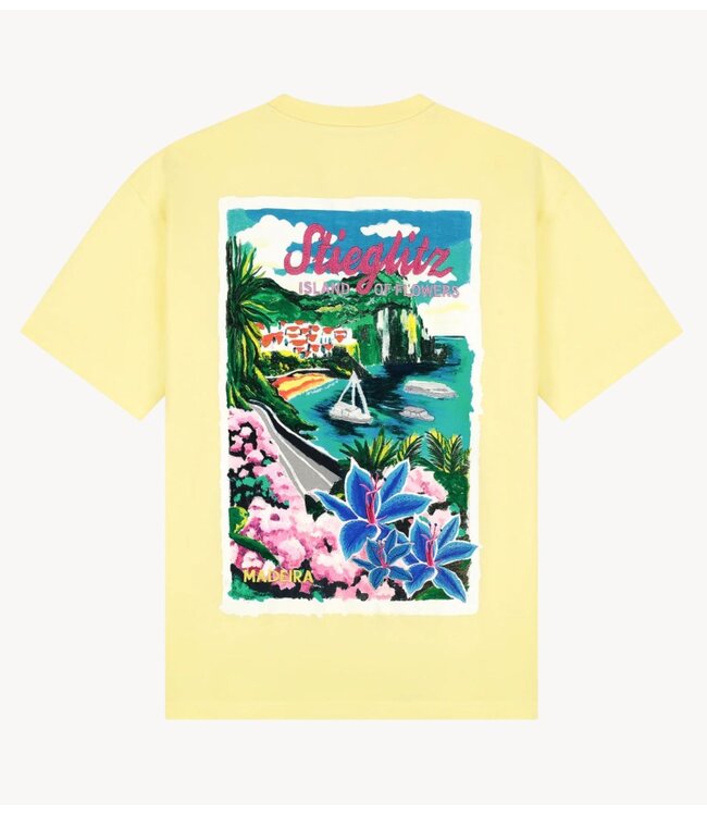 Stieglitz T-shirt Heloisa Oversized T-shirt Yellow