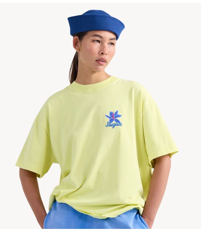 Stieglitz T-shirt Heloisa Oversized T-shirt Yellow
