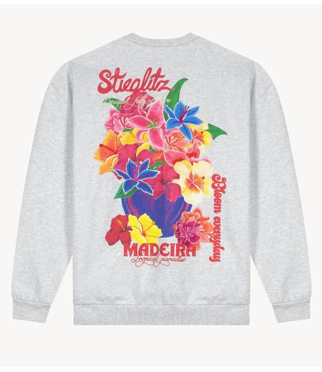 Stieglitz Trui Glenda Sweater 	Melange grey