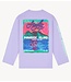 Stieglitz Shirt Fanna Skate Tee Wide Sleeves Purple