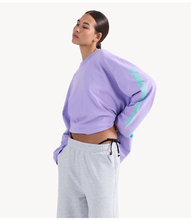 Stieglitz Shirt Fanna Skate Tee Wide Sleeves Purple