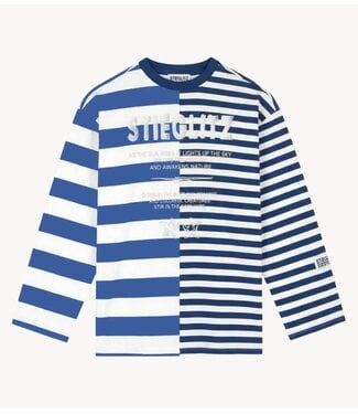 Stieglitz Shirt Tacito Skate Tee Wide Sleeves Blue