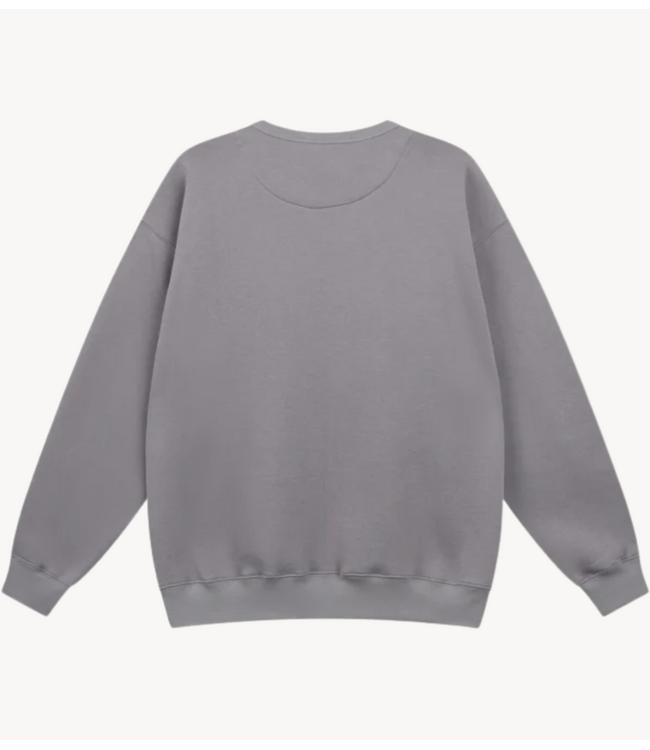 10DAYS Trui statement sweater logo light graphite