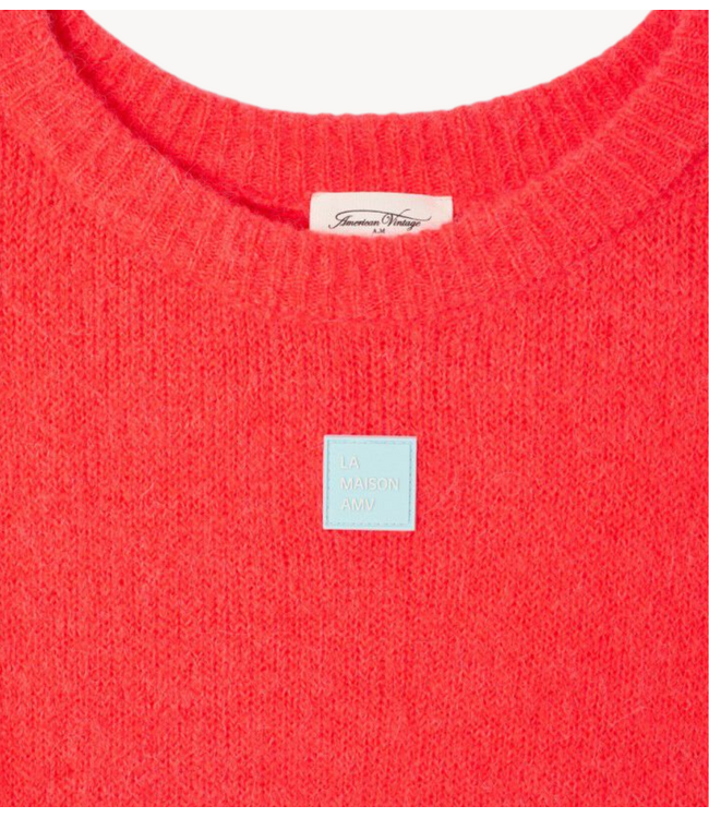 American Vintage Trui EAST SUNRISE FLUO