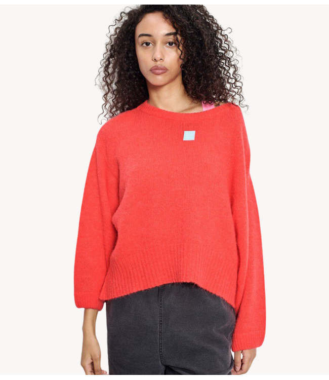 American Vintage Trui EAST SUNRISE FLUO