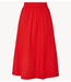 YAS Rok YASCOLEA HW ANKLE SKIRT S. NOOS fiery red
