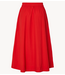 YAS Rok YASCOLEA HW ANKLE SKIRT S. NOOS fiery red