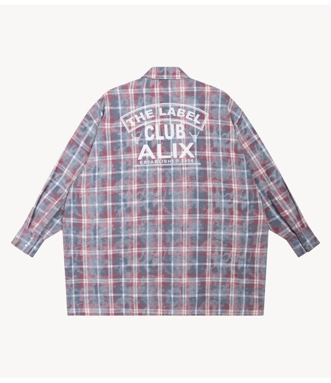 Alix The Label Jurk ladies woven checked dress MULTI COLOUR