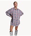 Alix The Label Jurk ladies woven checked dress MULTI COLOUR