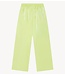 Alix The Label Broek ladies woven mix shine pants YELLOW