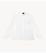 Alix The Label Blouse ladies woven sheer blouse SOFT WHITE