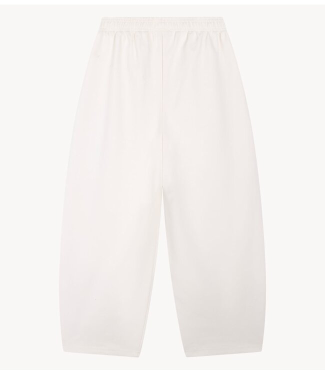 Alix The Label Broek ladies knitted balloon sweat pants CREAM