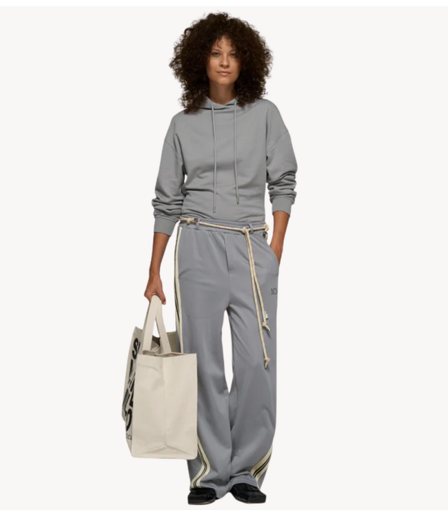 10DAYS Broek barrel track pants light graphite