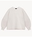 Alix The Label Trui ladies knitted balloon sleeve sweater  cream