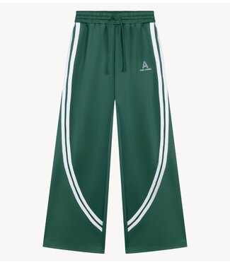 Alix The Label Broek ladies knitted tapes training pants GREEN