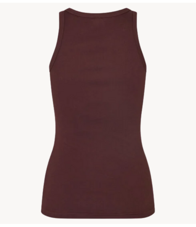 Samsøe Samsøe Top ALEXO TANK 7542 FUDGE