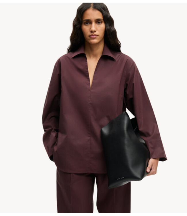 Samsøe Samsøe Blouse SASULLY BLOUSE 15933 FUDGE