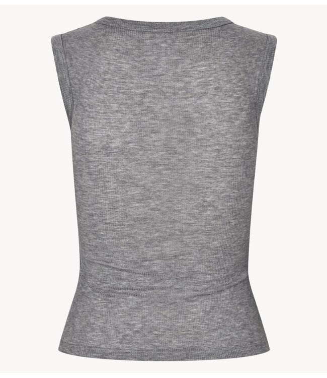 Samsøe Samsøe Top SADOU TANK TOP 15886 MID GREY MEL.