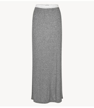 Samsøe Samsøe Rok SADOU SKIRT 15886 MID GREY MEL.