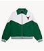 Alix The Label Jack ladies woven colourblocking bomber GREEN