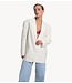 Alix The Label Blazer ladies woven flowy oversized blazer CREAM