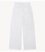Alix The Label Broek ladies knitted wide leg sweat pants  SUPER LIGHT GREY MELANGE