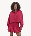 Refined Department Blouse ladies woven cropped blouse MYRA RASPBERRY