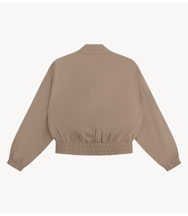 Refined Department Jack ladies woven oversized bomber jacket RIRI CAMEL