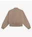 Refined Department Jack ladies woven oversized bomber jacket RIRI CAMEL