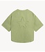 Refined Department Shirt ladies woven oversized baseball shirt BENNIE MATCHA